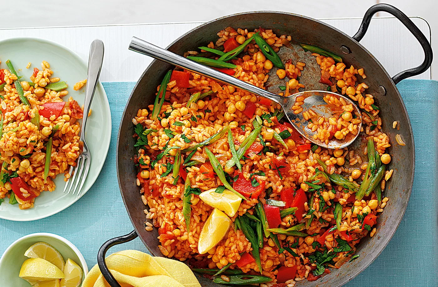 Vegetables Paellas