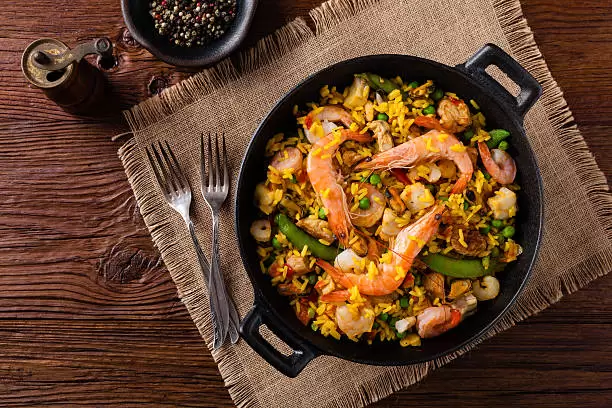 Seafood Paella
